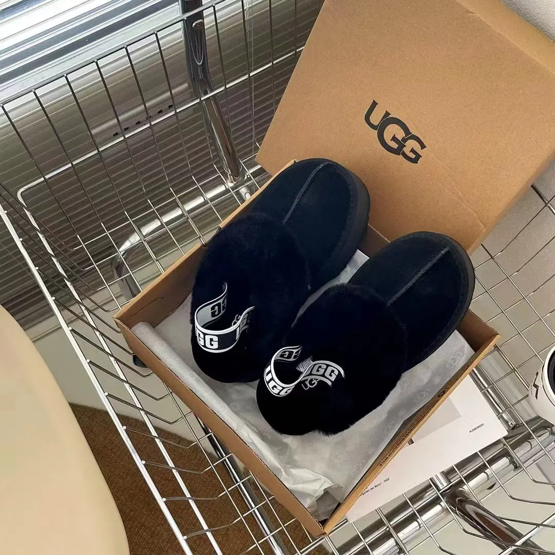 💰 480 UGG sheepskin all-in-one snow boots official website recommends 3474 5-layer 5 cm thick-soled slippers. Color: chocolate, mustard, black, gray, maroon, dusk pink. Size: 35-41